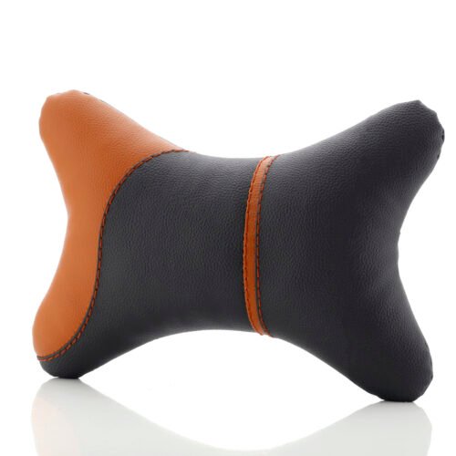 Soft X India Recron Filled Car Neck Pillow Universal Neck Rest Black 4613