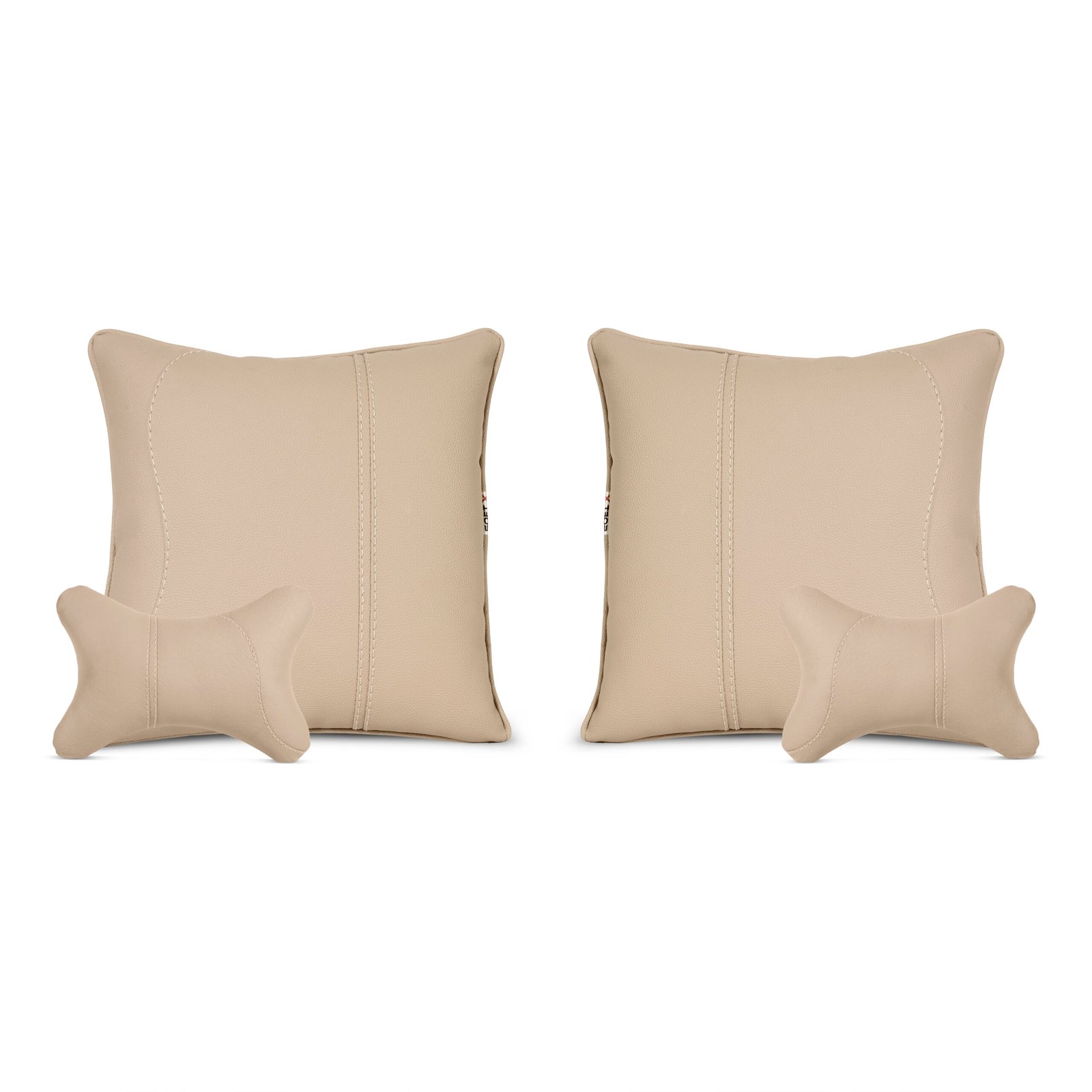 Soft X India Recron Filled Car Neck Pillow for Ultimate Driving Comfort