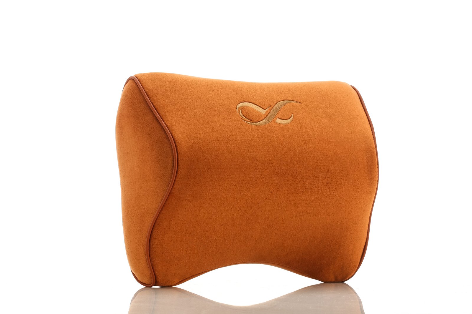 Soft X India Memory Foam Car Neck Pillow Ergonomic Tan Neck Support