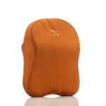 Ergonomic memory foam car headrest by Soft X India for optimal neck support and driver comfort during long trips.