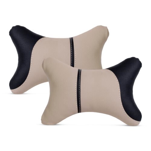 Soft X India Recron Filled Car Neck Pillow for Ergonomic Neck Rest Pro