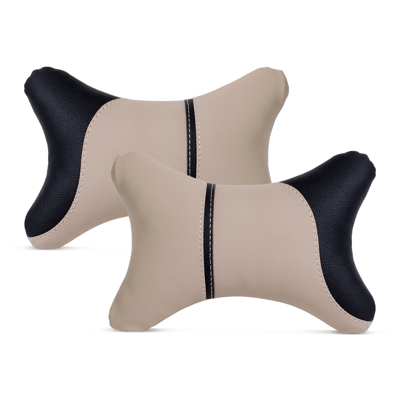 Soft X India Recron Filled Car Neck Pillow for Ergonomic Neck Rest Pro