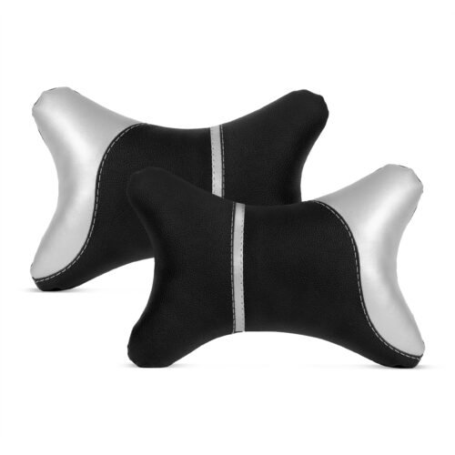 Soft X India Car Neck Pillow Recron Filled Universal Neck Rest Black