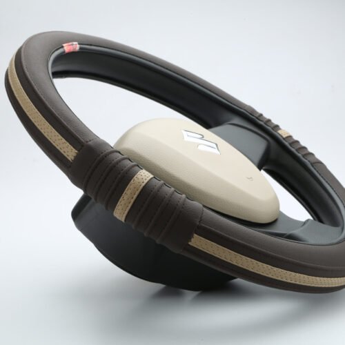 Soft X India Deluxe Car Steering Cover Premium Leather Driving Wheel