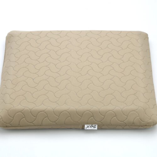 Soft X India Car Seat Cushion Memory Foam Lower Back Support Beige Pad