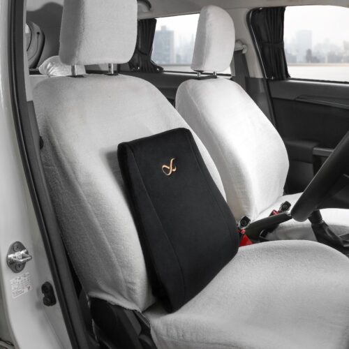 Car Seat Back Cushion model – , Color – Black, Size Universal