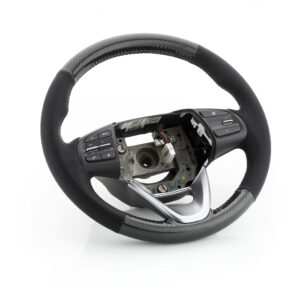 Micro Fiber - Carbon Fiber Car steering Cover - Customised.
